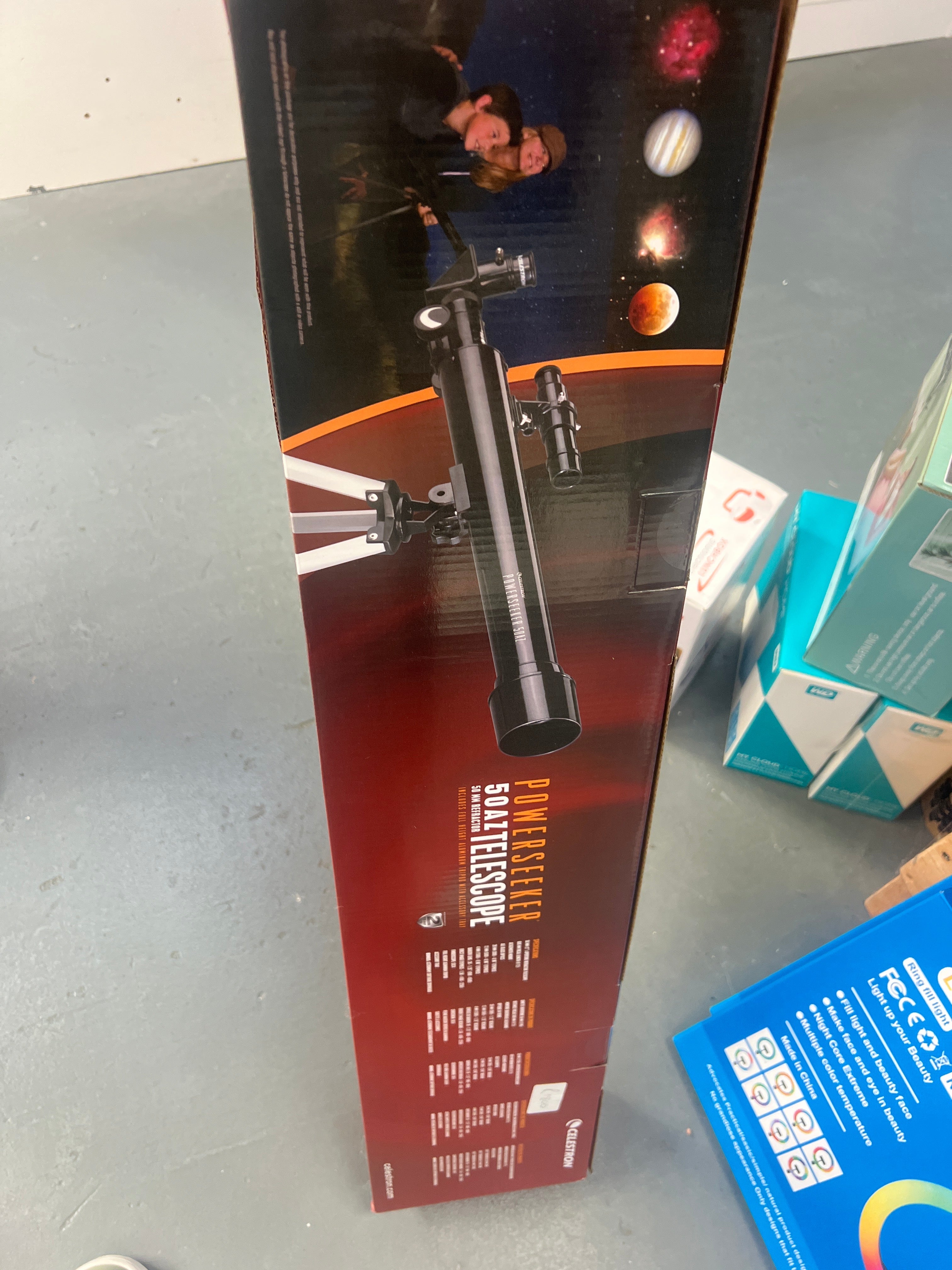 Celestron PowerSeeker 50AZ Refractor Telescope