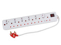 12-Way Medium Surge Multiplug — 0.5m Cable