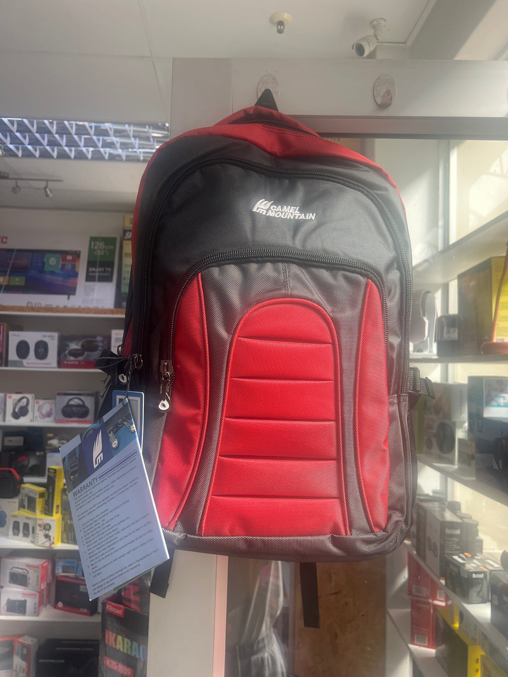 Camel Mountain Laptop Backpack