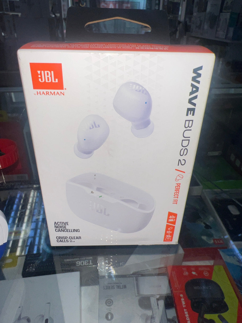 JBL Wave Buds 2 True Wireless Earbuds – White