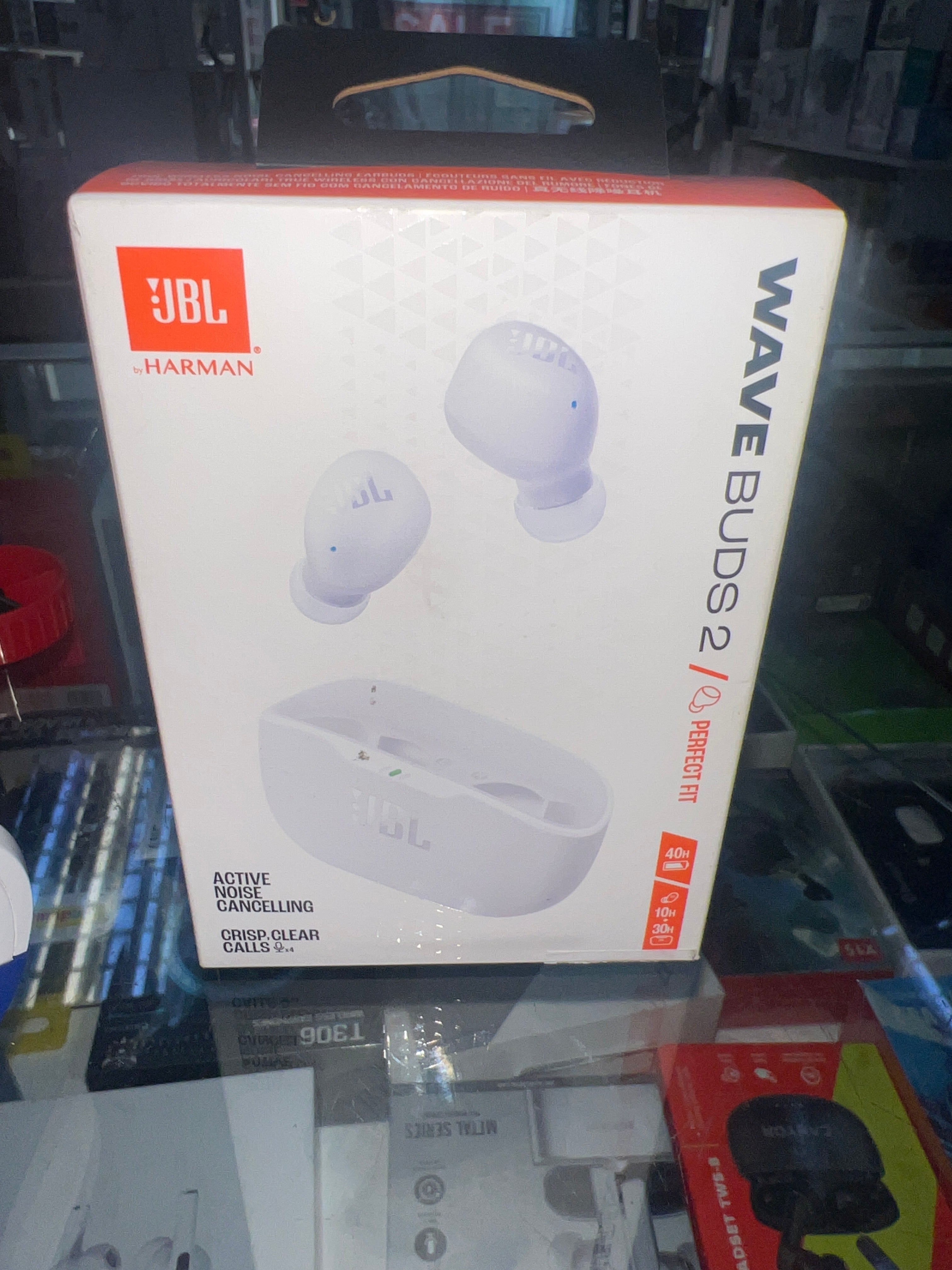 JBL Wave Buds 2 True Wireless Earbuds – White