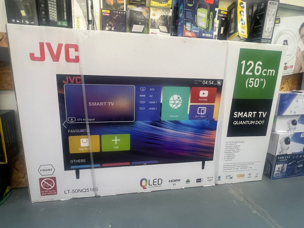 JVC 50" (126cm) QLED Smart TV (Model: LT-50NQ5165)