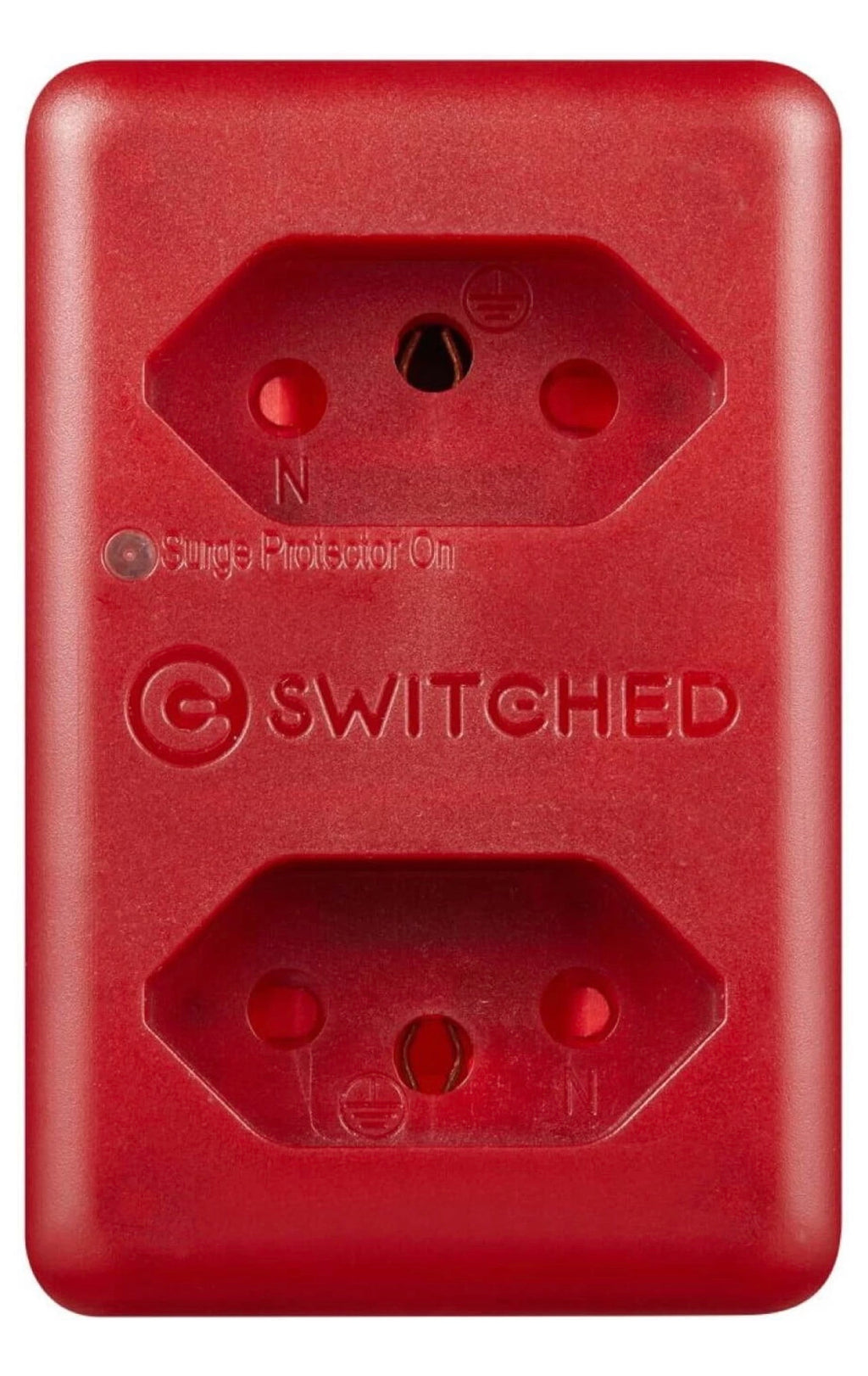 2-Way High-Surge Router Adaptor — Dual Outlet Protection
