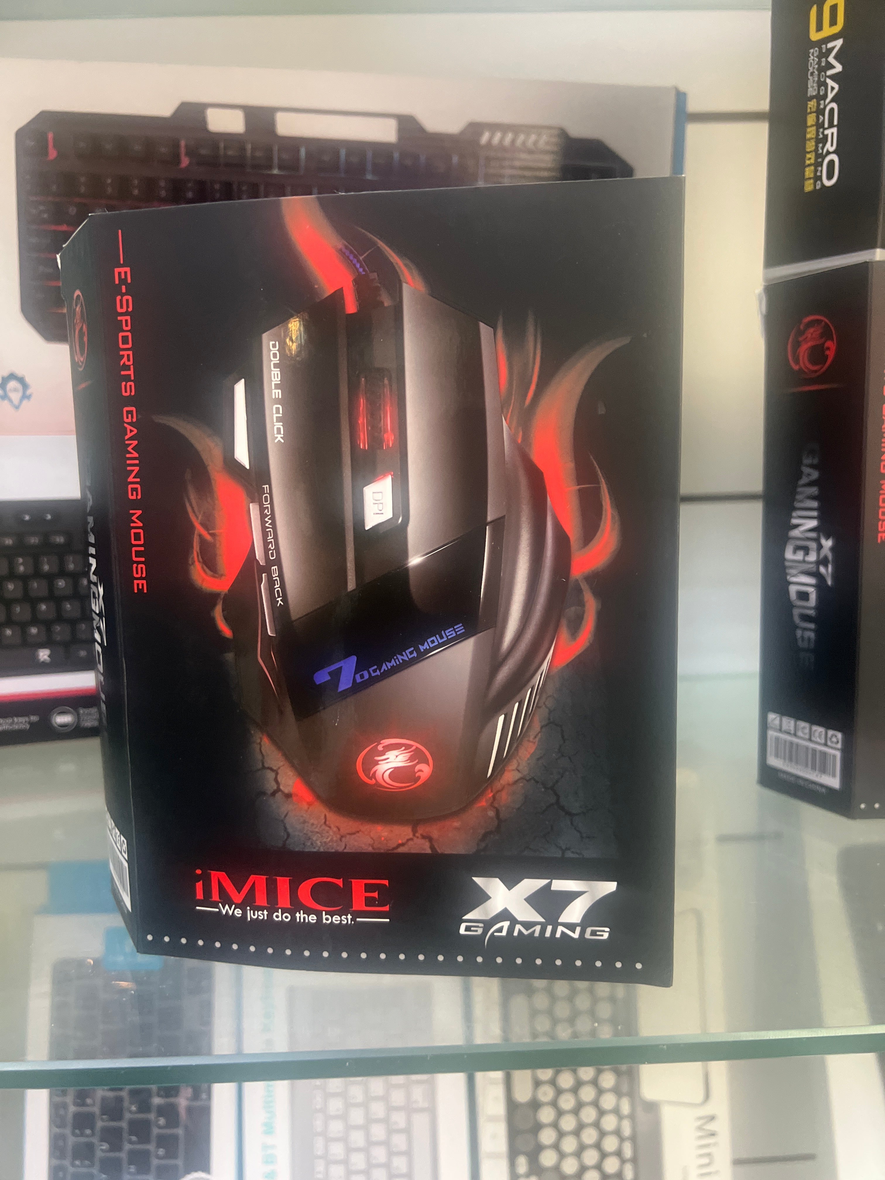 iMICE X7 E-Sports Gaming Mouse - 7D Wired