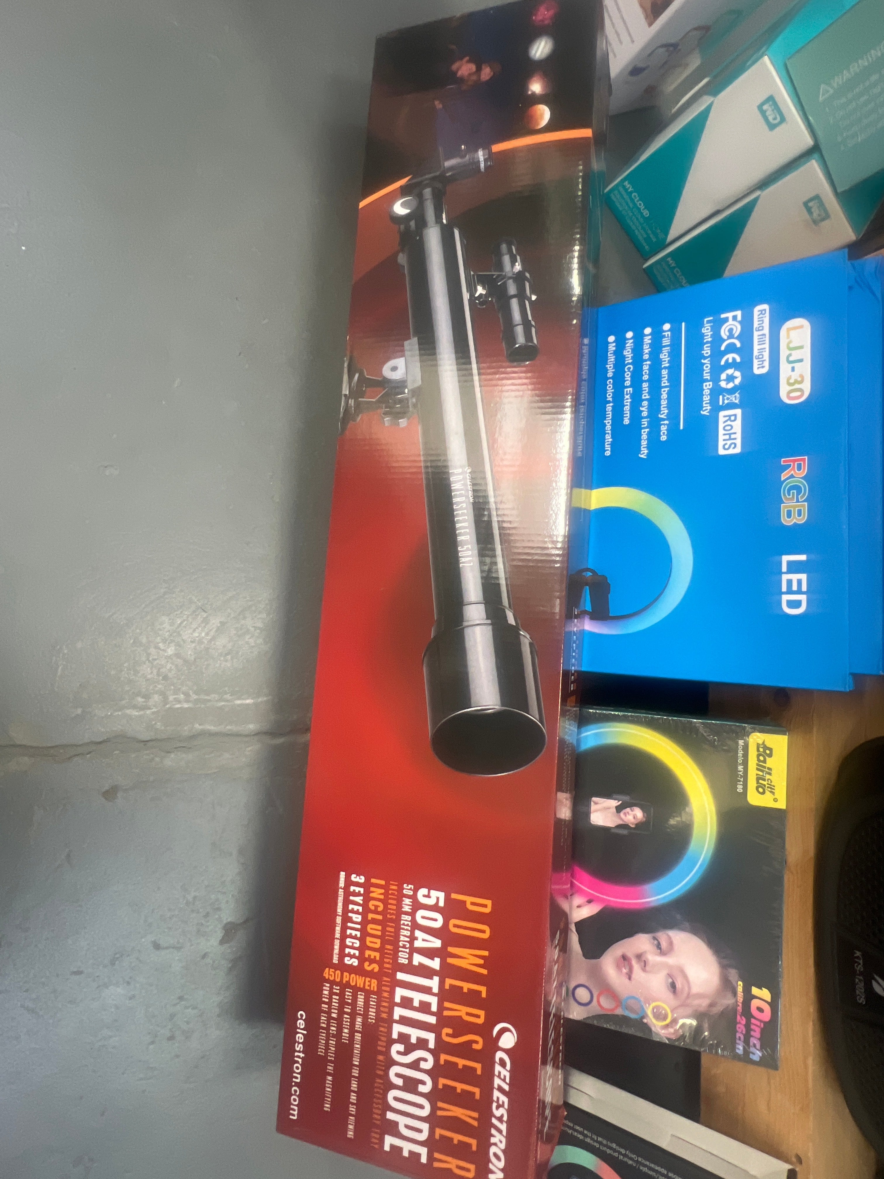 Celestron PowerSeeker 50AZ Refractor Telescope