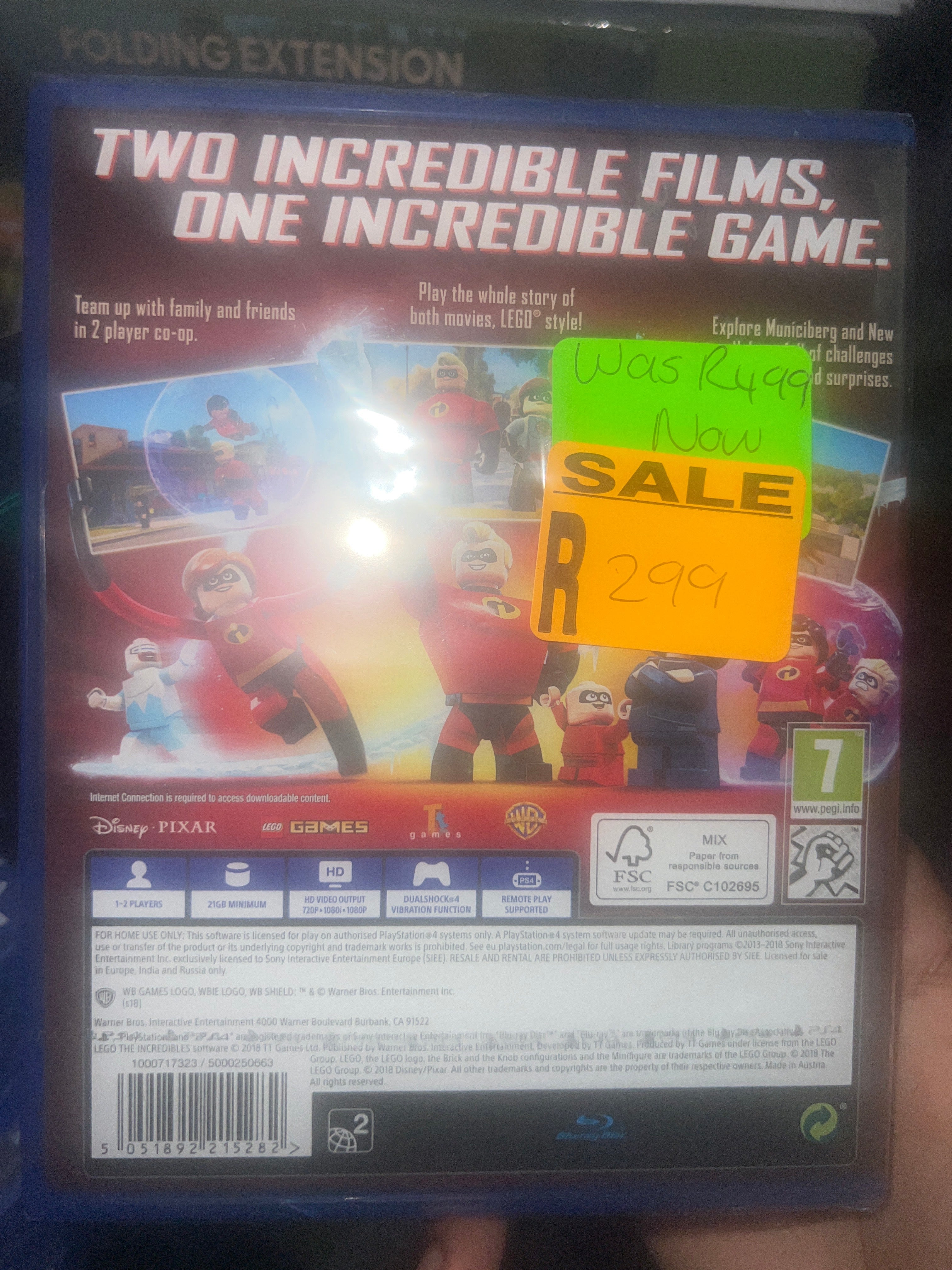 LEGO The Incredibles - PS4