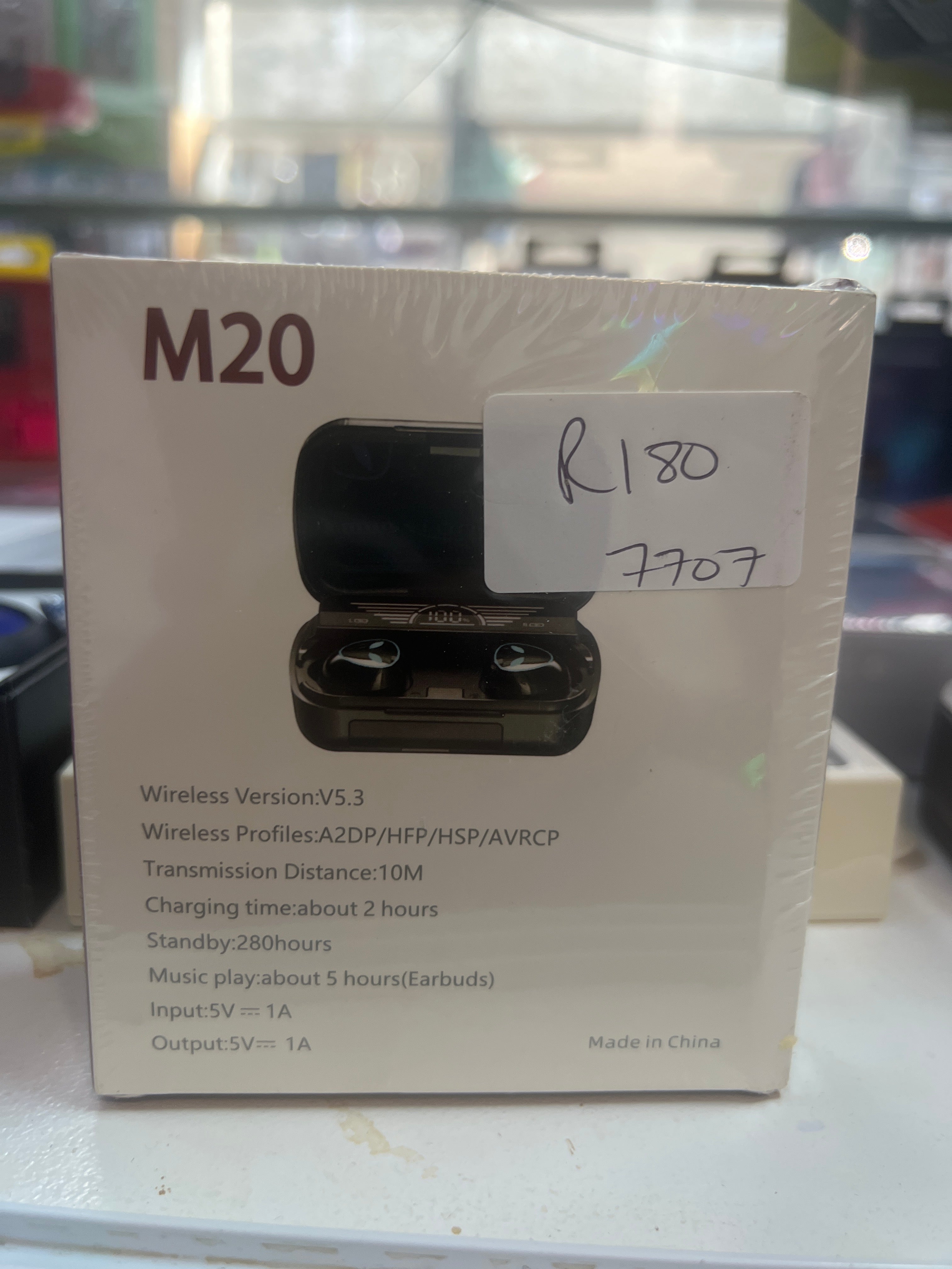 M20 True Wireless Earbuds - Bluetooth 5.3 | ENC | HD Digital Display