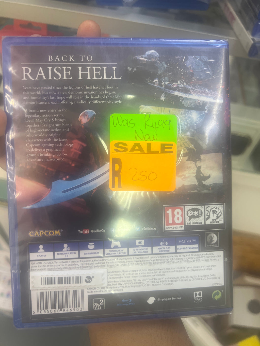 Devil May Cry 5 - PS4