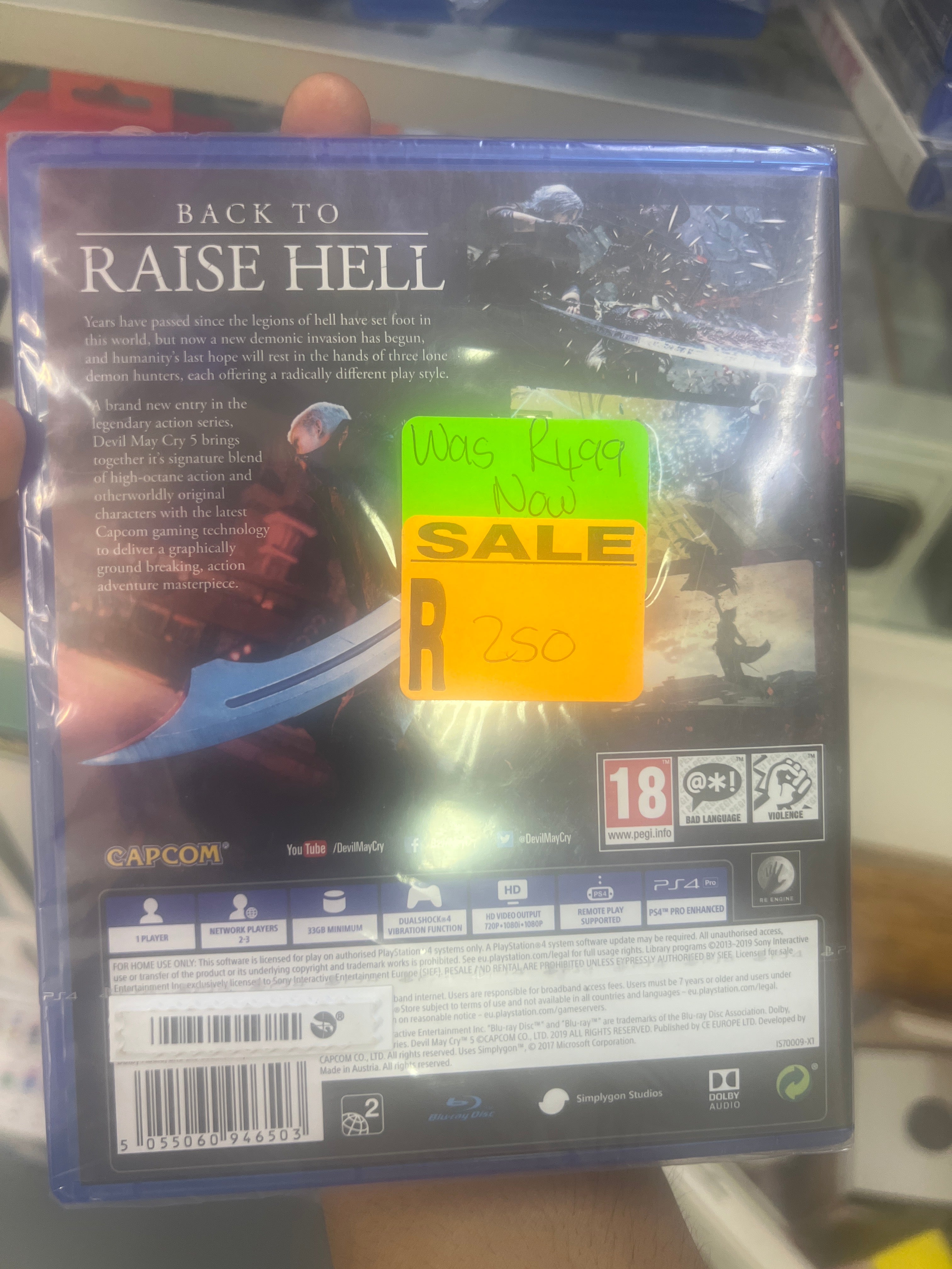 Devil May Cry 5 - PS4
