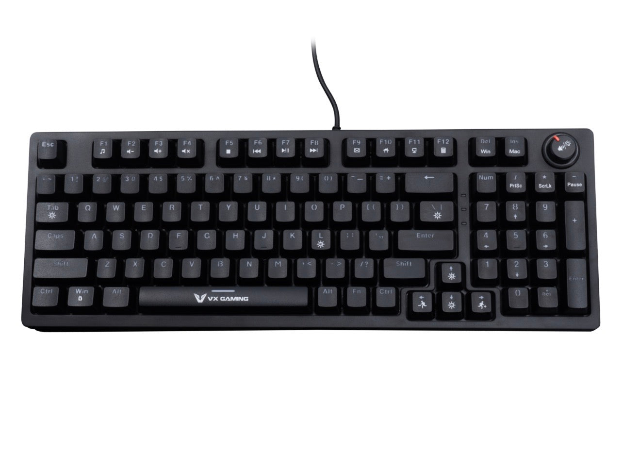 VX Gaming Warborn RGB TKL Keyboard
