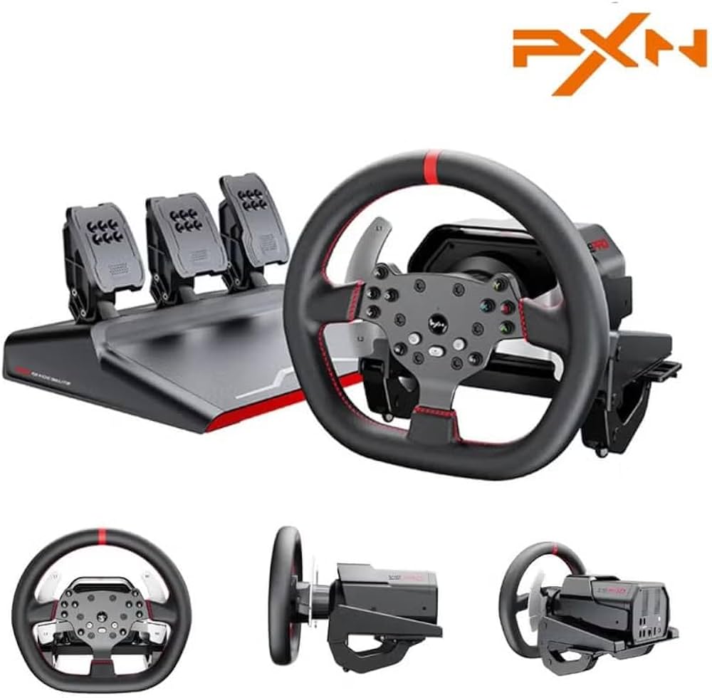PXN V10 Pro Direct Drive Racing Wheel Bundle