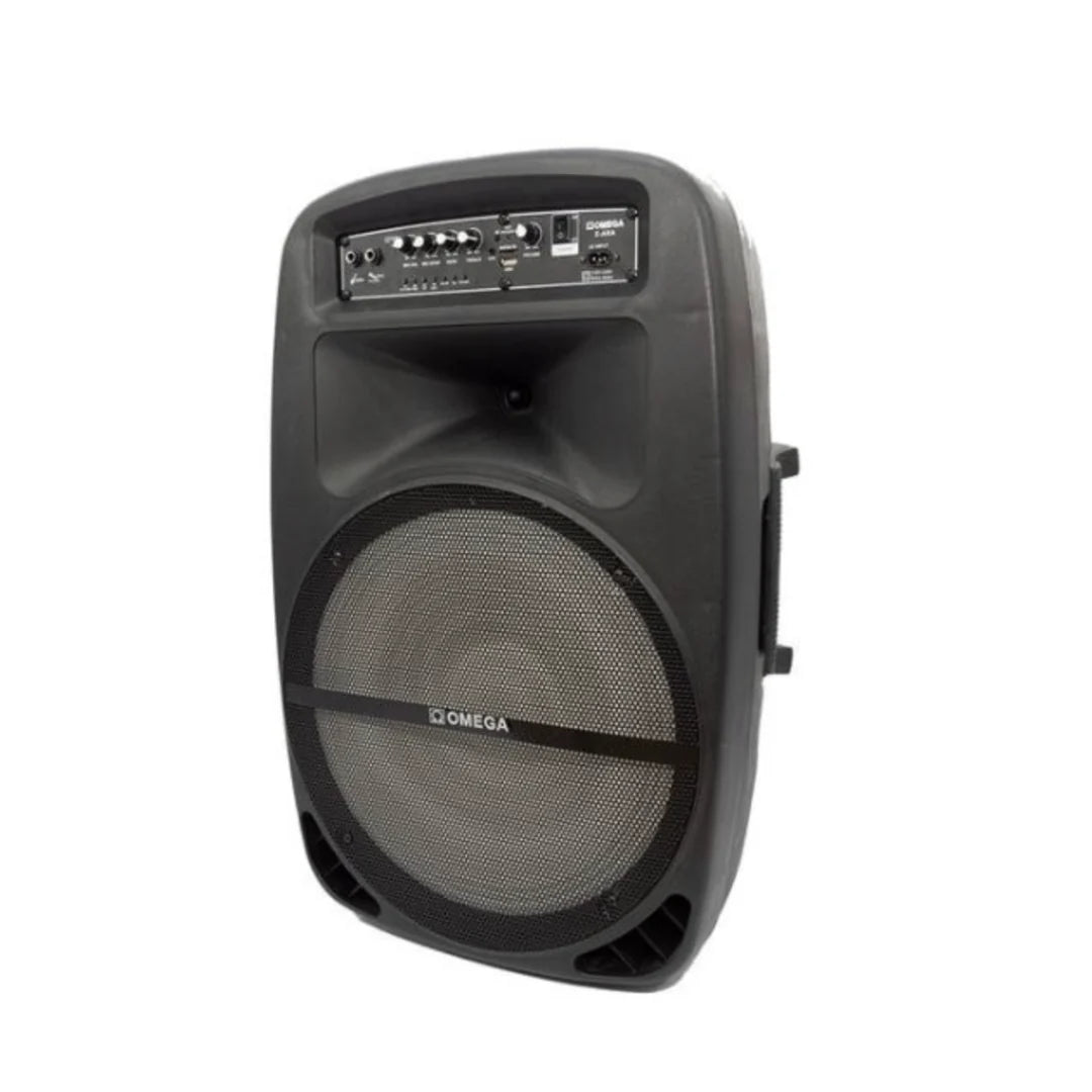 Omega X-ARC 15 inch portable Bluetooth speaker system with LED lighting