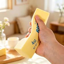 Butter Squishy soft slow-rising foam toy shaped like a stick of butter