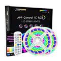 WiFi RGB smart lights with app and voice control