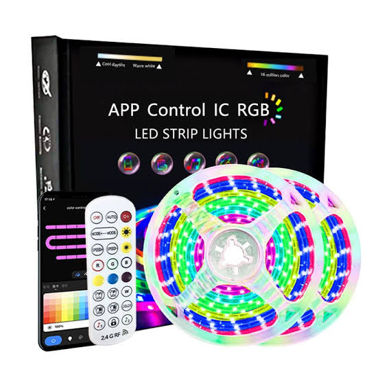 WiFi RGB smart lights with app and voice control