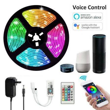 WiFi RGB smart lights with app and voice control
