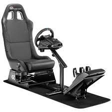 GY Game Seat Simulator Cockpit racing and flight sim rig with adjustable steel frame