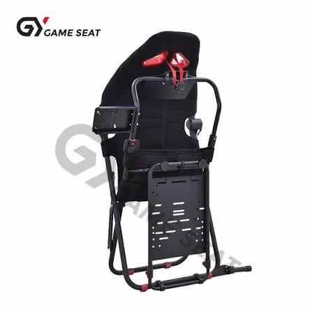 GY Game Seat Simulator Cockpit racing and flight sim rig with adjustable steel frame